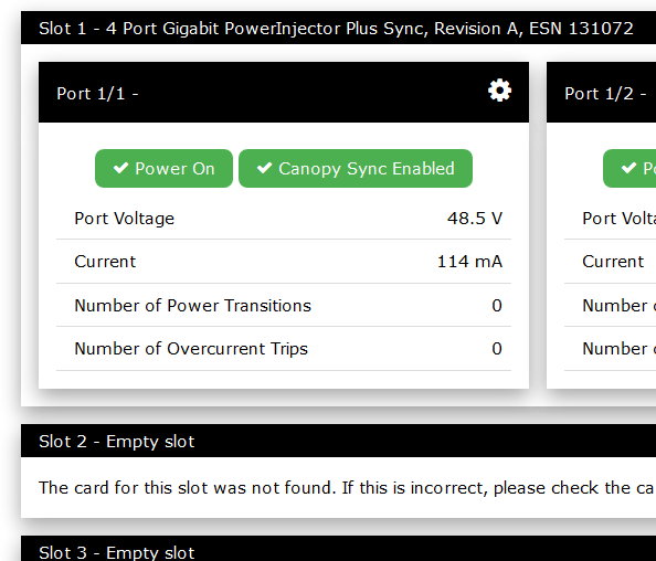 Slots And Ports Page